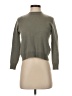 Zara 100% Cashmere Green Cashmere Pullover Sweater Size S - photo 1