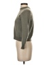 Zara 100% Cashmere Green Cashmere Pullover Sweater Size S - photo 5