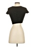 Zara Black Short Sleeve Turtleneck Size S - photo 2
