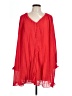 Unbranded 100% Polyester Red 3/4 Sleeve T-Shirt Size L - photo 1