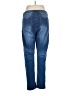 VIP Jeans Solid Blue Jeans Size 17 - photo 2