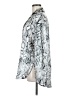 Zara Animal Print Silver Long Sleeve Blouse Size S - photo 5