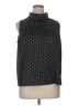 Bellevue Collection 100% Polyester Polka Dots Black Sleeveless Blouse Size XL - photo 1