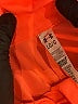 Under Armour 100% Polyester Color Block Orange Long Sleeve Blouse Size L - photo 7