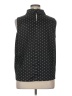 Bellevue Collection 100% Polyester Polka Dots Black Sleeveless Blouse Size XL - photo 2
