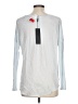 Halston Heritage 100% Polyester Silver Long Sleeve T-Shirt Size L - photo 2