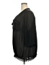 Lane Bryant 100% Polyester Black 3/4 Sleeve Blouse Size 26 - 28 Plus - photo 5