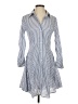 Venus Stripes Blue White Casual Dress Size 2 - photo 1