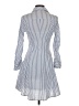 Venus Stripes Blue White Casual Dress Size 2 - photo 2