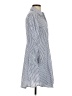 Venus Stripes Blue White Casual Dress Size 2 - photo 4