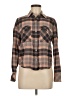 Rag & Bone Plaid Brown Long Sleeve Button-Down Shirt Size XS - photo 1