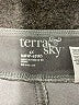 Terra & Sky Solid Gray Track Pants Size 1X - photo 7