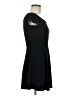 Kimchi Blue Solid Black Cocktail Dress Size M - photo 4