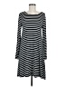 Old Navy Stripes Black Casual Dress Size M - photo 1