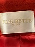 Fleurette 100% Wool Red Wool Coat Size 4 - photo 6