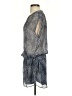 Rory Beca 100% Polyester Silver Kimono Size S - photo 5