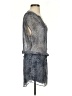 Rory Beca 100% Polyester Silver Kimono Size S - photo 4