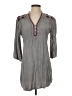 Solitaire Gray Casual Dress Size S - photo 1