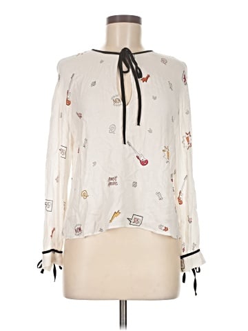 Trafaluc by Zara Long Sleeve Blouse (view 1)