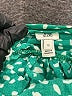 River Island Green Long Sleeve Blouse Size 10 - photo 7