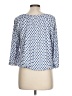 MICHAEL Michael Kors Blue 3/4 Sleeve Blouse Size L - photo 2