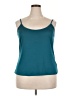 Daisy Fuentes Teal Tank Top Size 2X - photo 1
