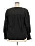 ELOQUII Elements Black Long Sleeve Blouse Size 18 - photo 2