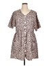 Unbranded Animal Print Brown Casual Dress Size XL - photo 1