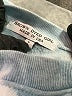Brown Dyed Girl Tie-dye Blue Sweatshirt Size L - photo 7