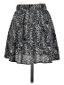 Vero Moda Animal Print Black Casual Skirt Size XS - photo 2