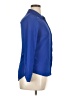 H&M 100% Polyester Blue Long Sleeve Blouse Size 14 - photo 4