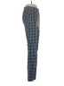 Zara Checkered-gingham Blue Dress Pants Size S - photo 4