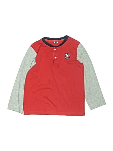 Janie and Jack Long Sleeve Henley (view 1)