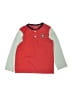 Janie and Jack 100% Cotton Red Long Sleeve Henley Size 6 - photo 1