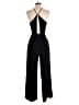BCBGeneration 100% Polyester Black Jumpsuit Size 4 - photo 2