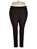Catherines Solid Brown Active Pants Size 3X - photo 1