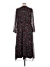 Ann Taylor Floral Black Casual Dress Size XL - photo 2