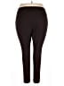 Catherines Solid Brown Active Pants Size 3X - photo 2