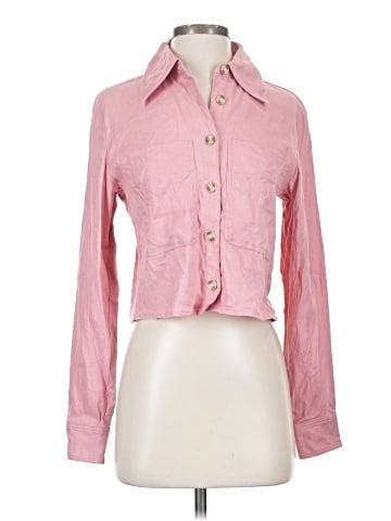 CAbi Long Sleeve Button-Down Shirt (view 1)