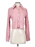 CAbi Pink Long Sleeve Button-Down Shirt Size XS - photo 1