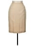 Larry Levine Chevron-herringbone Tan Formal Skirt Size 6 (petite) - photo 1