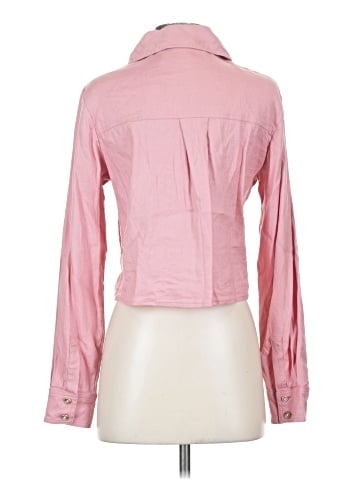 CAbi Long Sleeve Button-Down Shirt (view 2)