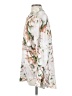 ACOA collection 100% Polyester Floral Ivory Long Sleeve Blouse Size S - photo 5