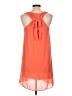 Unbranded Solid Orange Casual Dress Size L (estimated) - photo 2