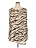 Assorted Brands 100% Polyester Animal Print Ivory Sleeveless Blouse Size 3X - photo 1
