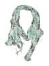 Amiee Lynn 100% Polyester Teal Blue Scarf One size - photo 1
