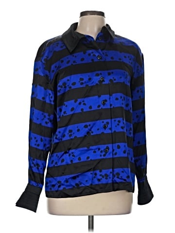 Escada by Margaretha Ley Long Sleeve Button-Down Shirt (view 1)