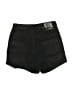 ONE X ONETEASPOON Black Denim Shorts Size 24 waist - photo 2