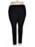 Catherines Solid Black Active Pants Size 3X - photo 2