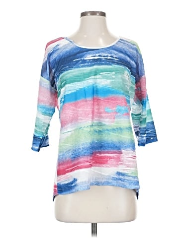 Cubism 3/4 Sleeve Top (view 1)
